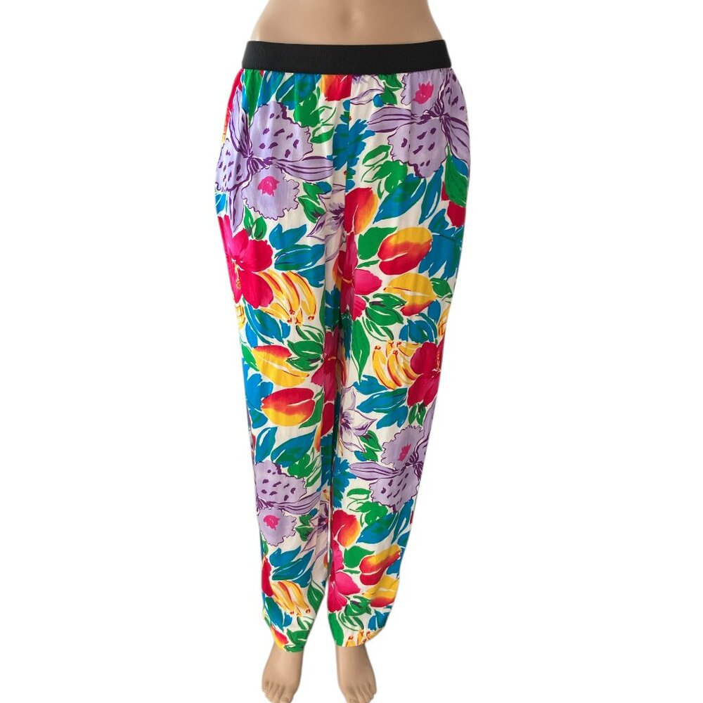 Vintage Russ Tog's Floral Tropical Pants